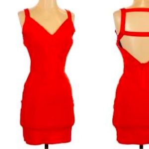 Red Bandage Dress